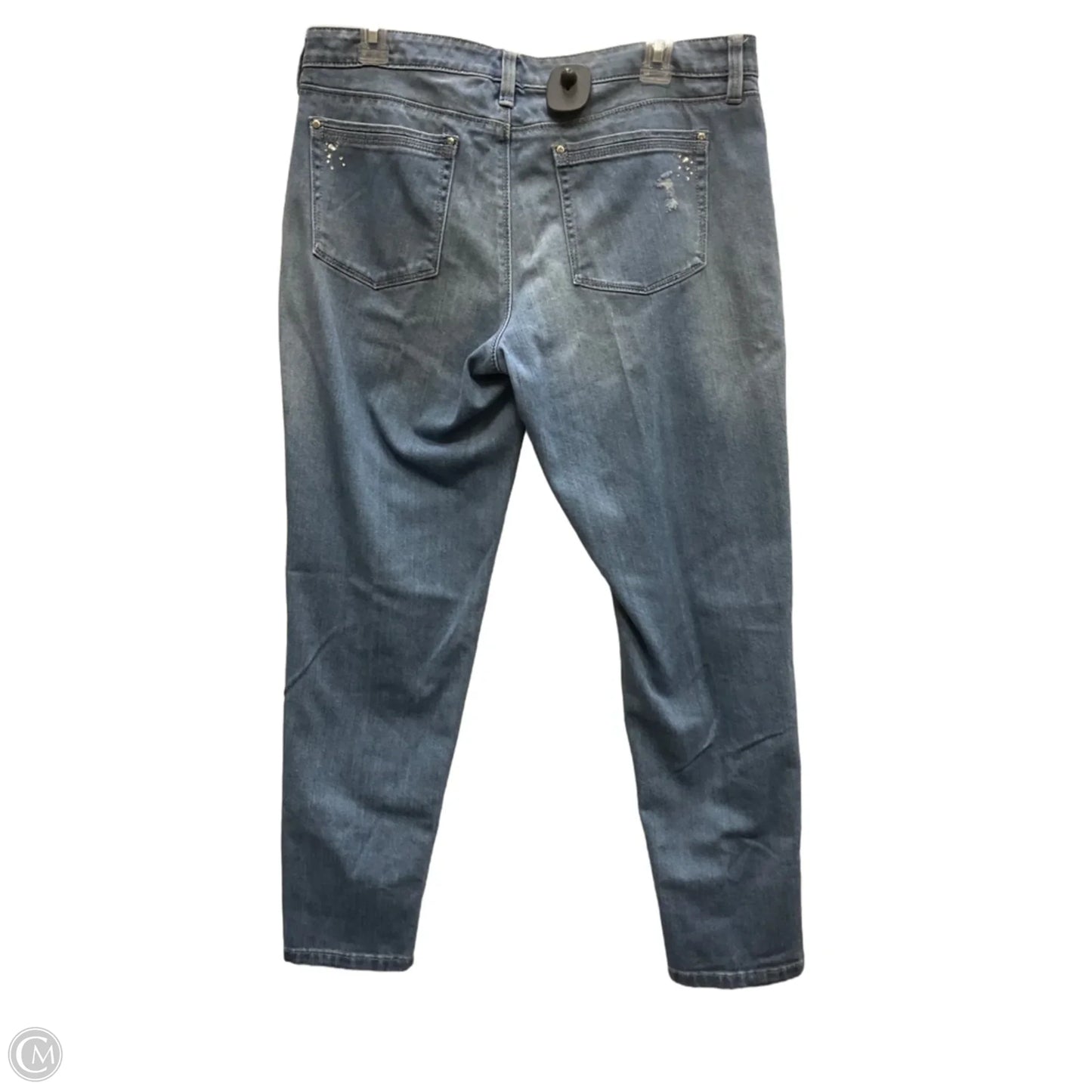 Jeans Skinny By White House Black Market In Blue Denim, Size: 10