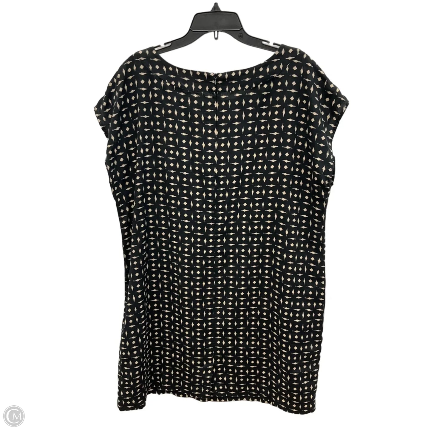 Dress Casual Short By J. Jill In Black & Cream, Size: Xl
