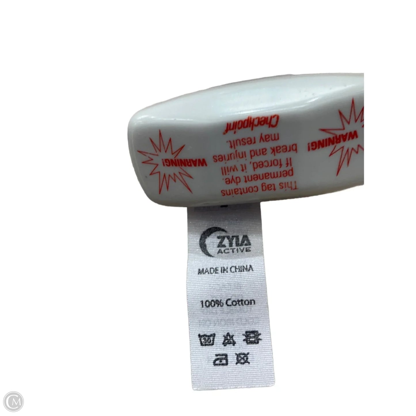 Top Long Sleeve By Zyia In Striped Pattern, Size: L