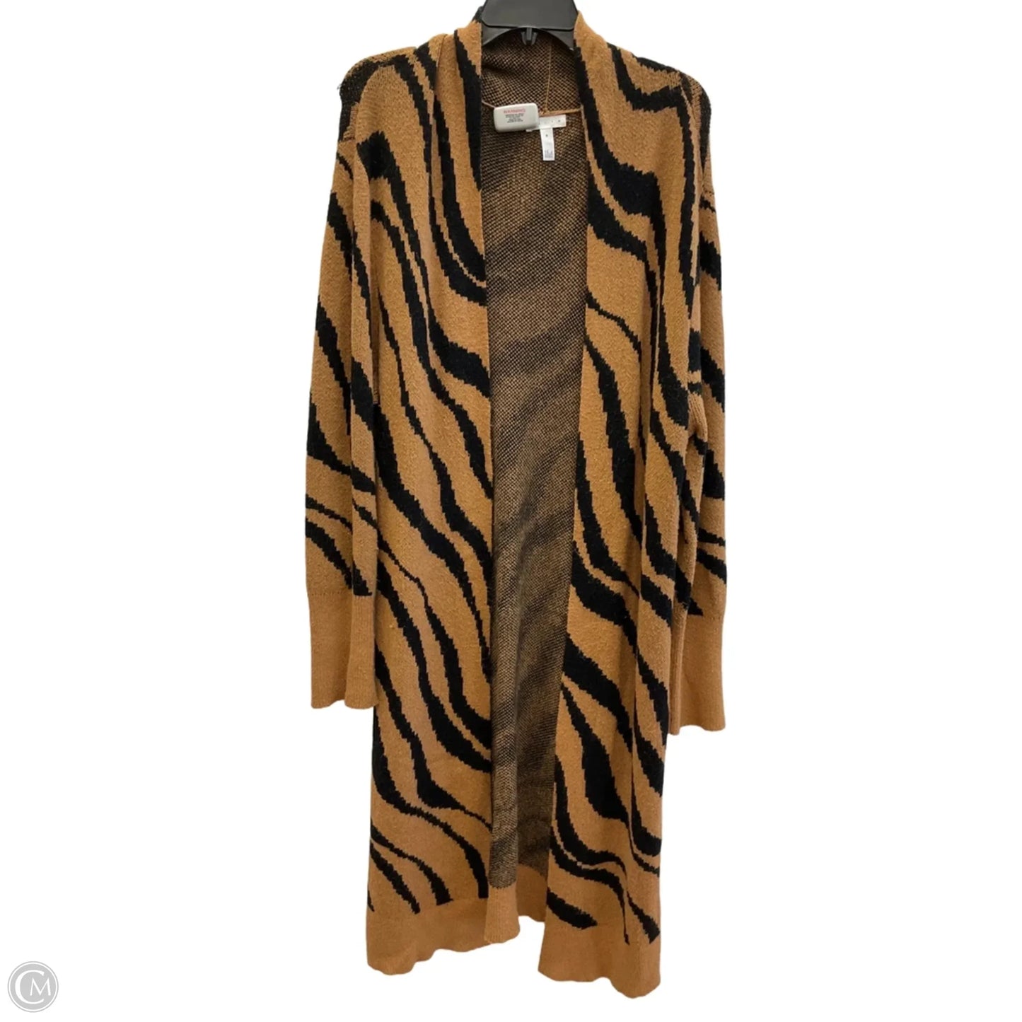 Cardigan By Leith In Zebra Print, Size: M