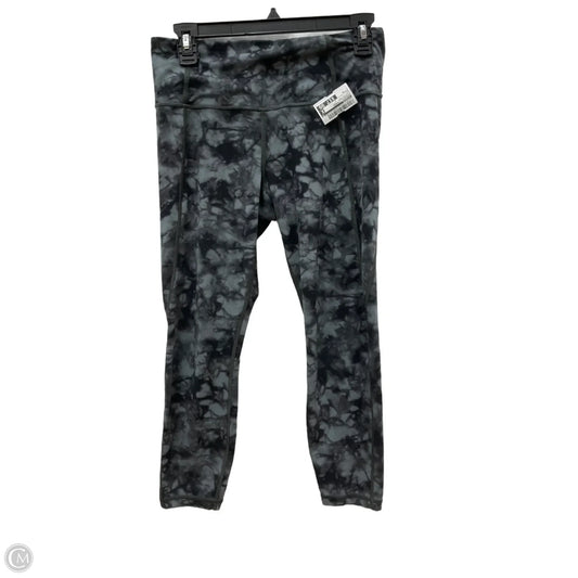 Athletic Leggings By Athleta In Tie Dye Print, Size: M