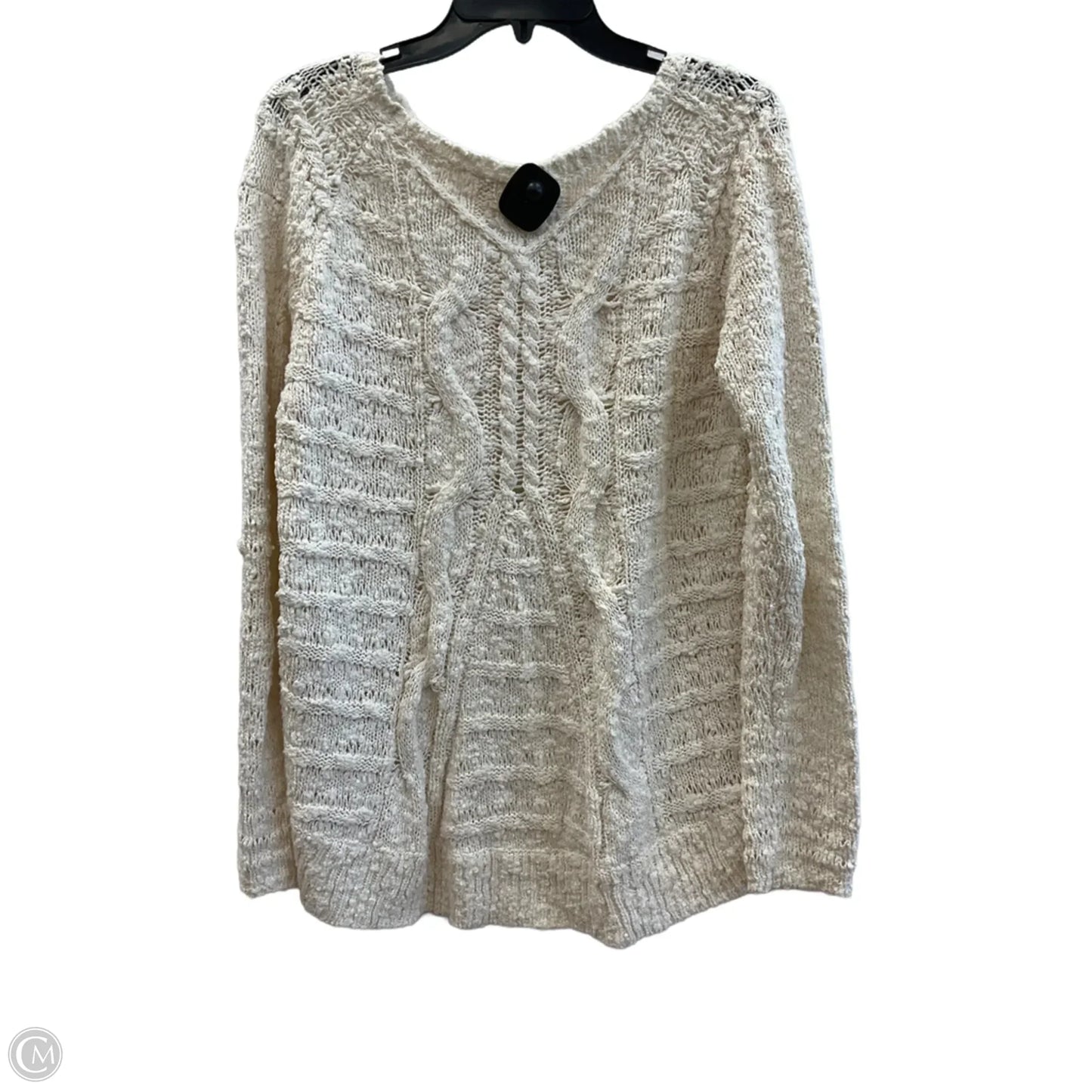 Sweater By Moth In Cream, Size: M