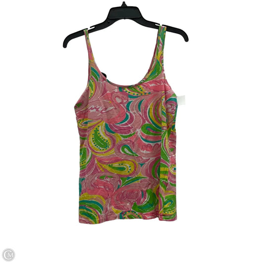 Top Sleeveless Designer By Lilly Pulitzer In Multi-colored, Size: L