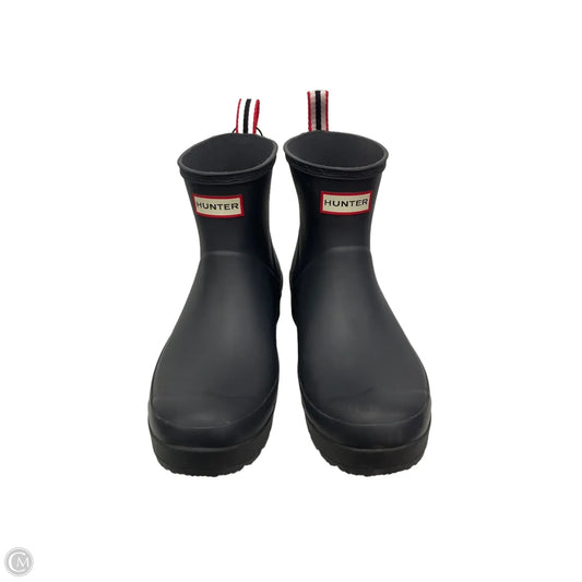 Boots Ankle Flats By Hunter In Grey, Size: 8