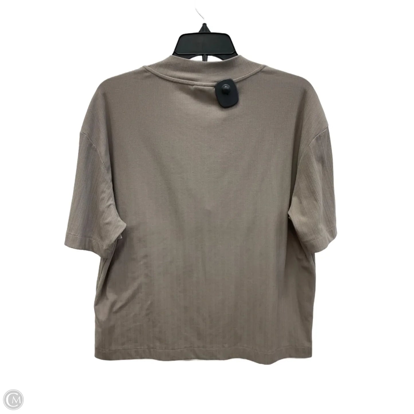 Top Short Sleeve By Varley In Brown, Size: L