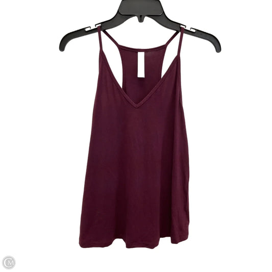 Athletic Tank Top By Athleta In Maroon, Size: Xxs