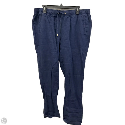 Pants Designer By Lilly Pulitzer In Navy, Size: Xl