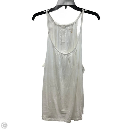 Top Sleeveless Designer By Lilly Pulitzer In White, Size: Xl