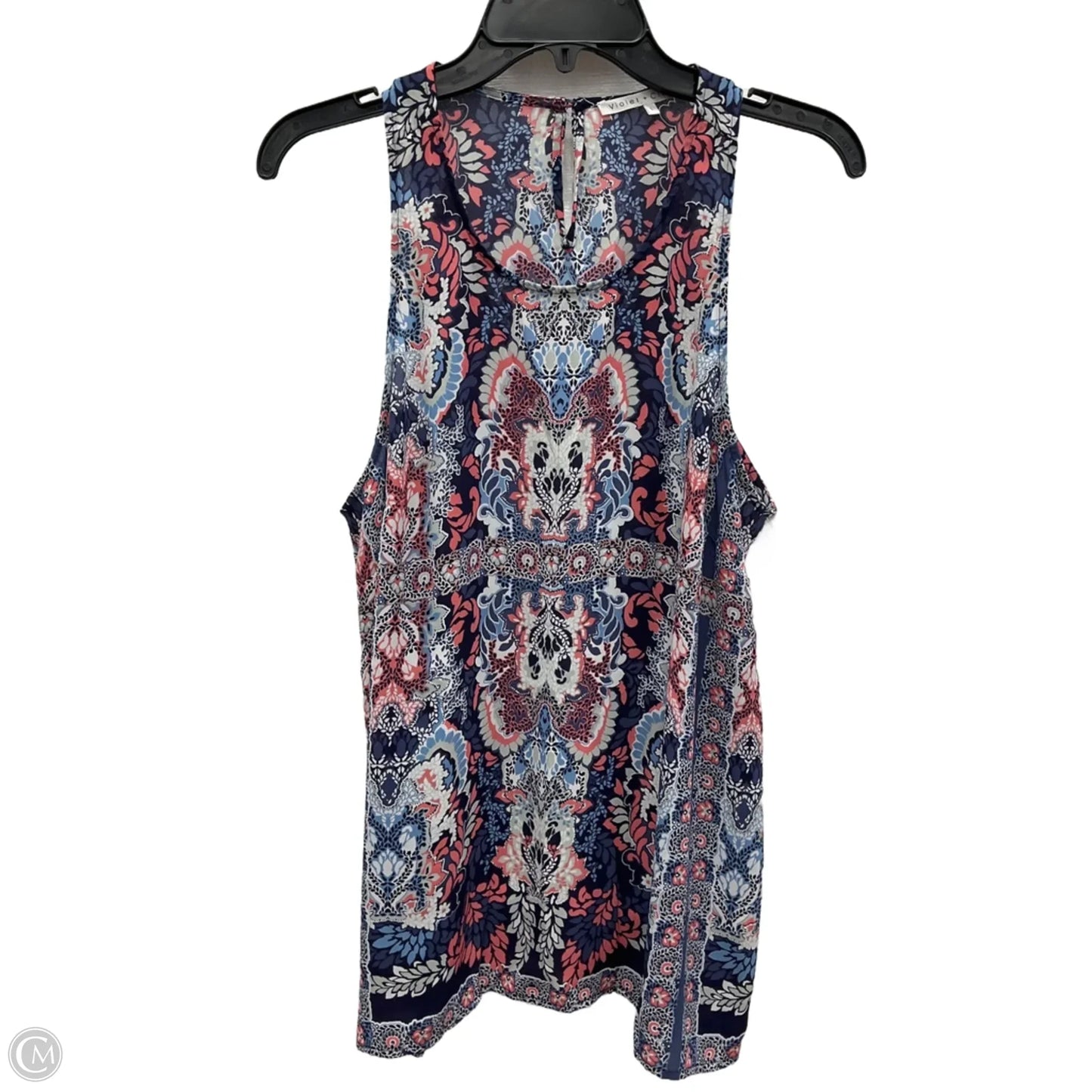 Top Sleeveless By Violet And Claire In Floral Print, Size: M
