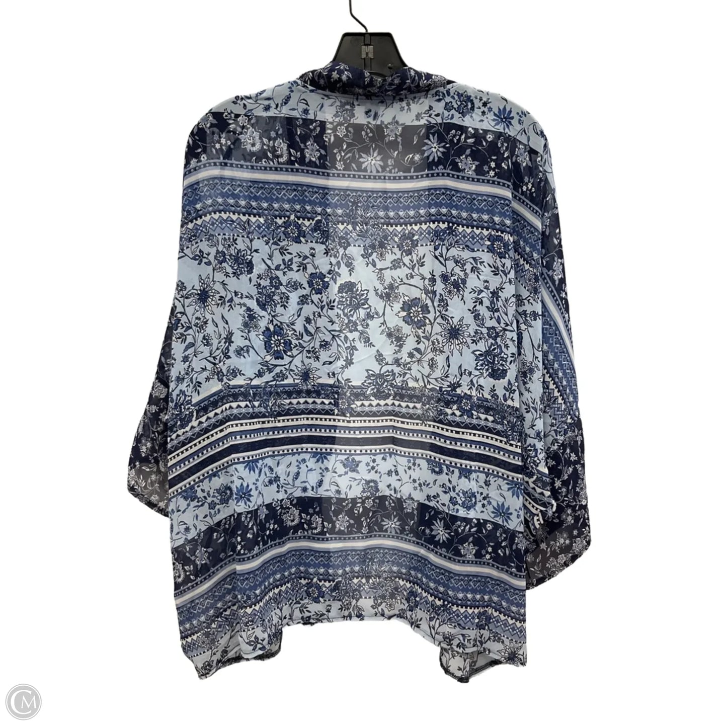 Shawl By Croft And Barrow In Floral Print, Size: M