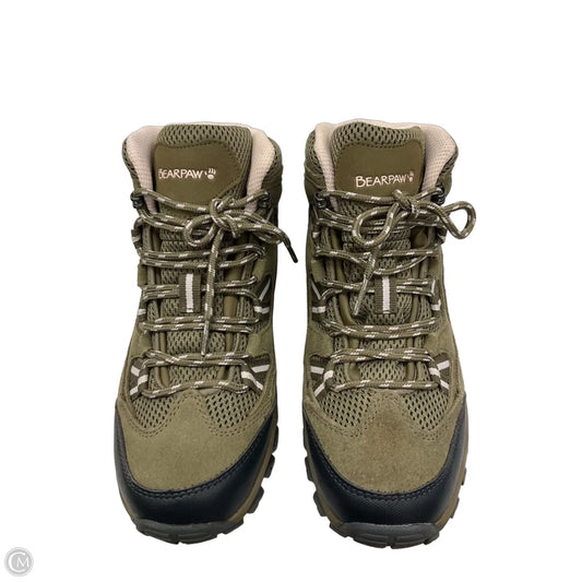 Shoes Hiking By Bearpaw In Green, Size: 7