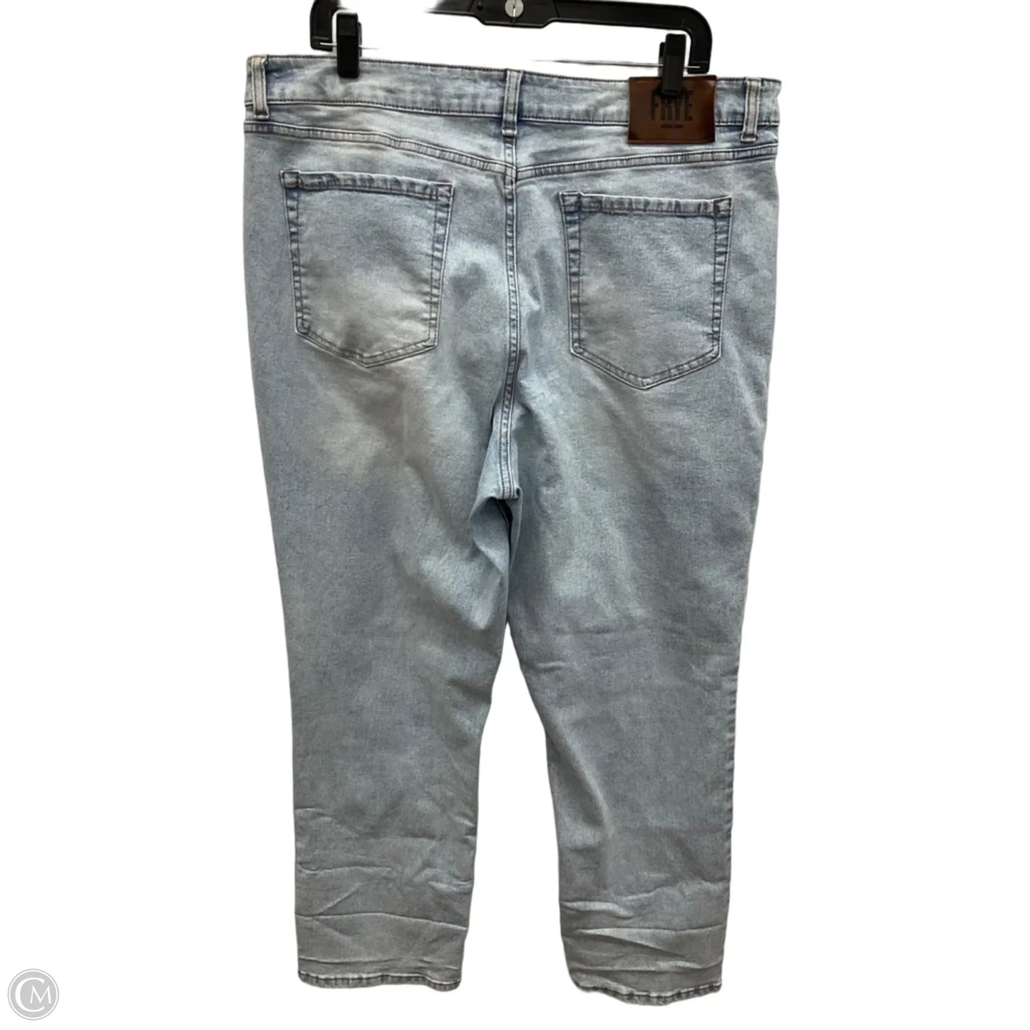 Jeans Designer By Frye In Blue Denim, Size: 16