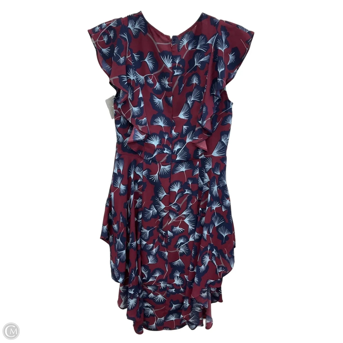 Dress Party Midi By Bcbgmaxazria In Floral Print, Size: S