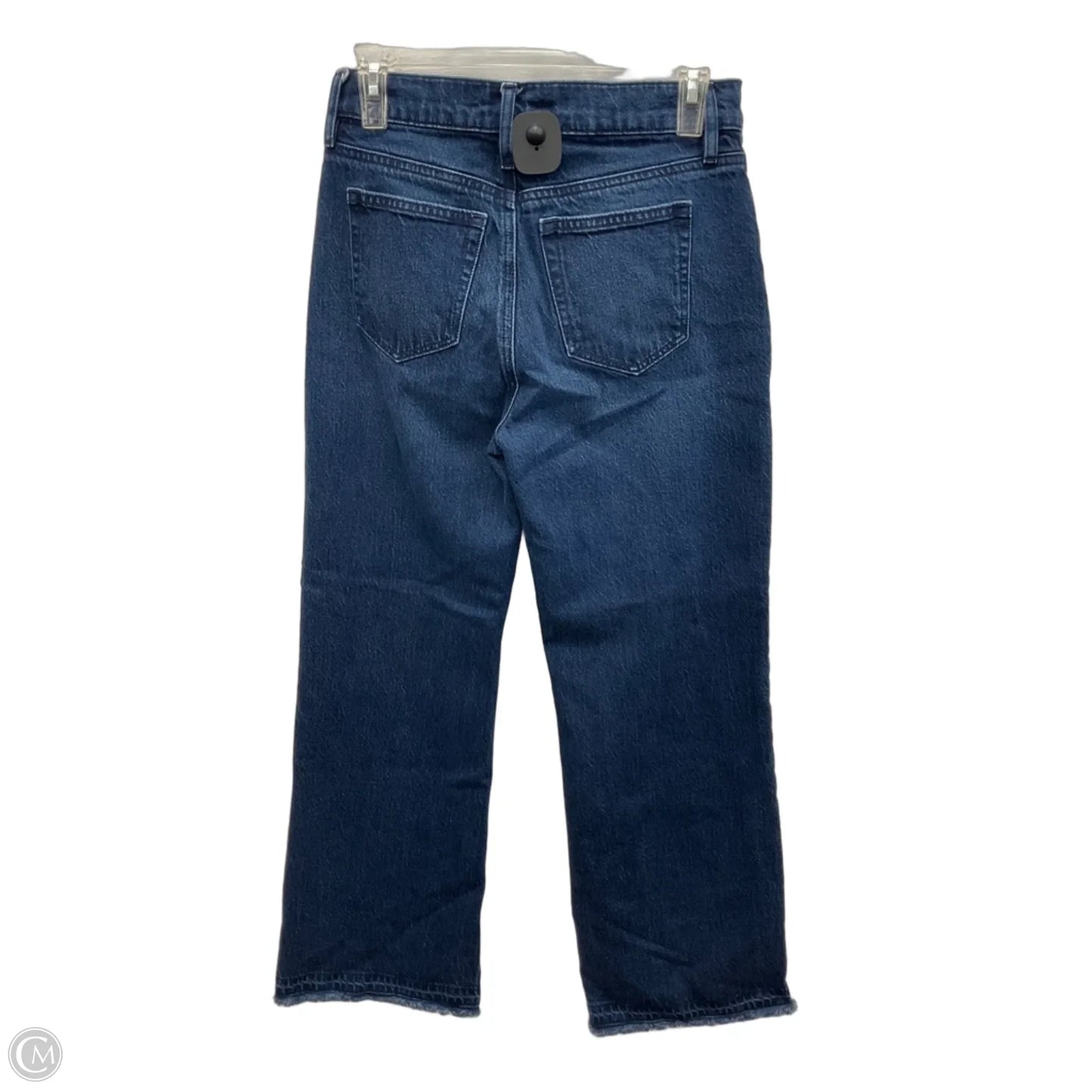Jeans Straight By Loft In Blue Denim, Size: 0