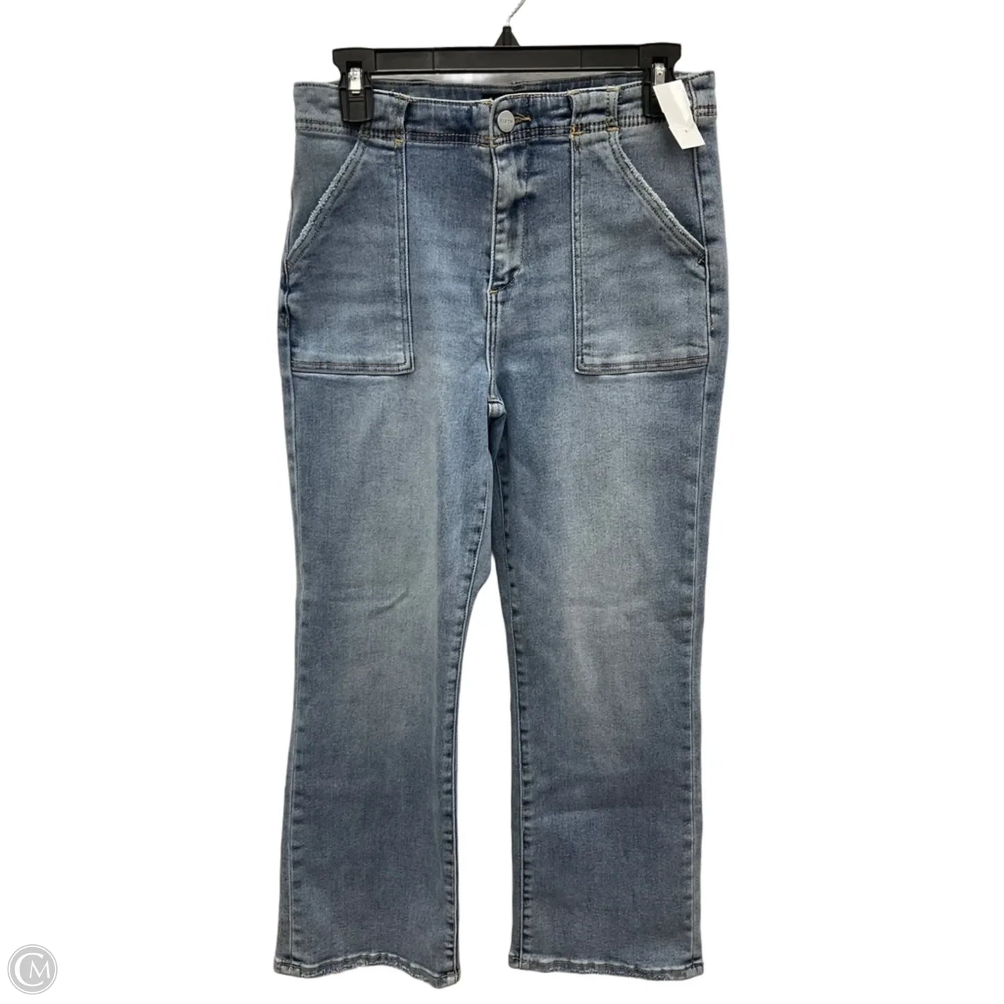 Jeans Straight By Risen In Blue Denim, Size: 6