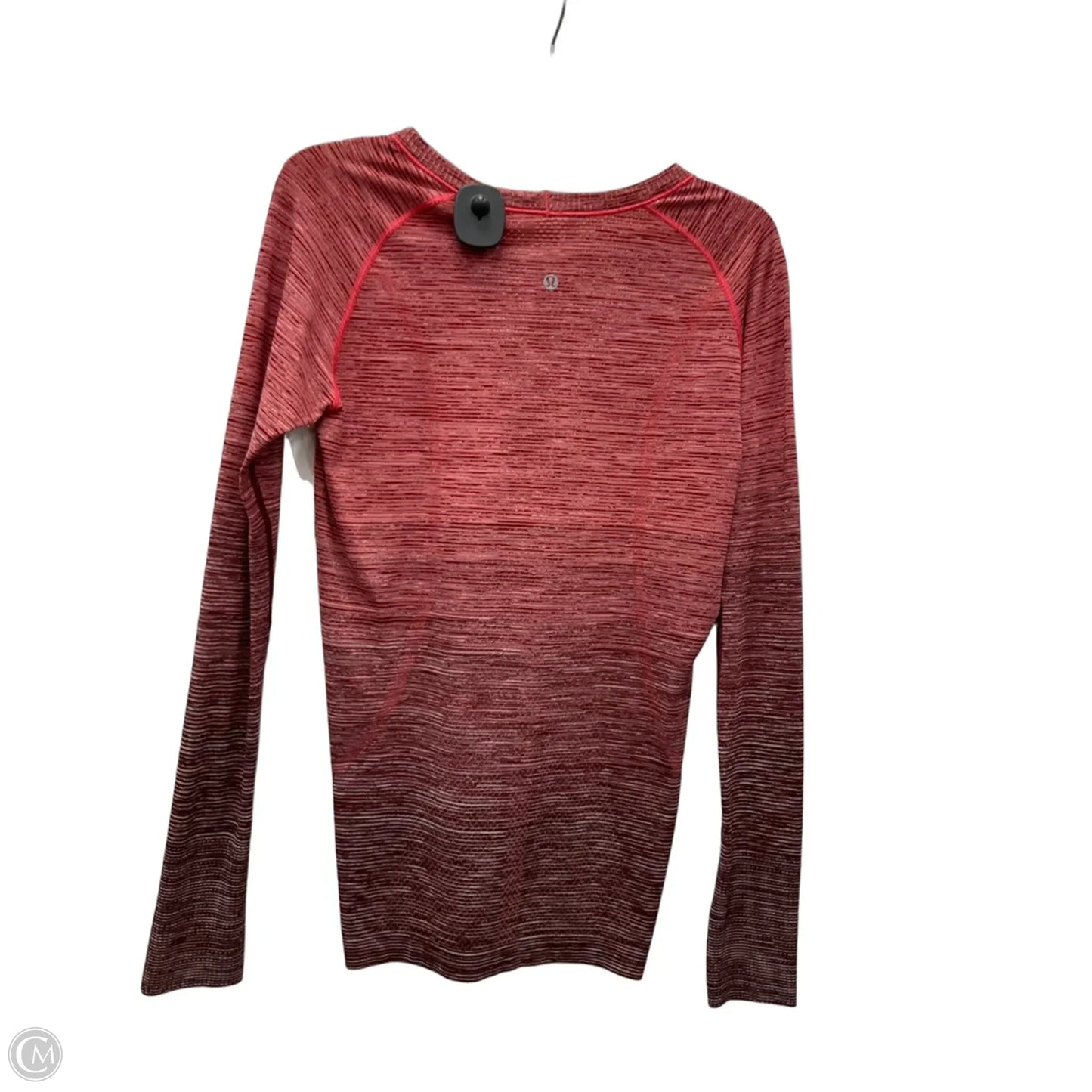Top Long Sleeve By Lululemon In Red, Size: M