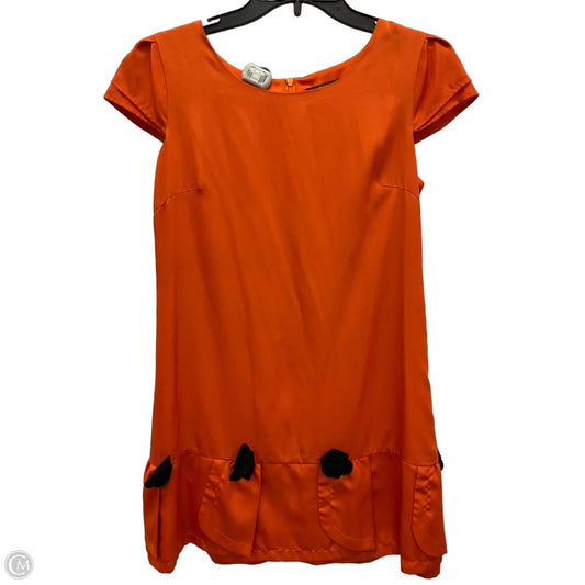 Dress Designer By Roberto Cavalli In Orange, Size: M