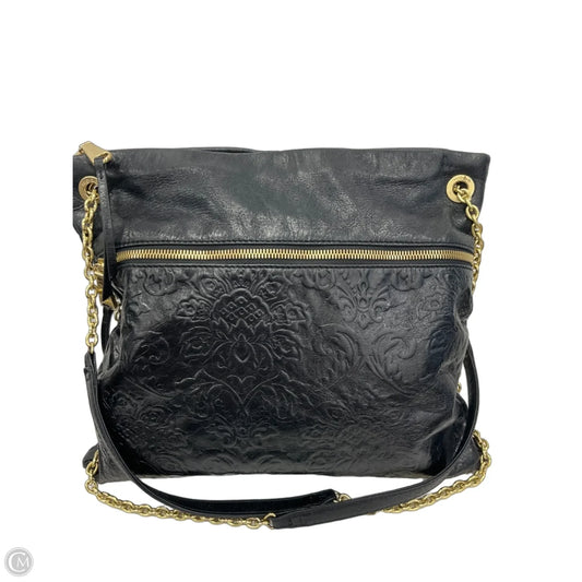 Handbag Leather By Hobo Intl, Size: Medium