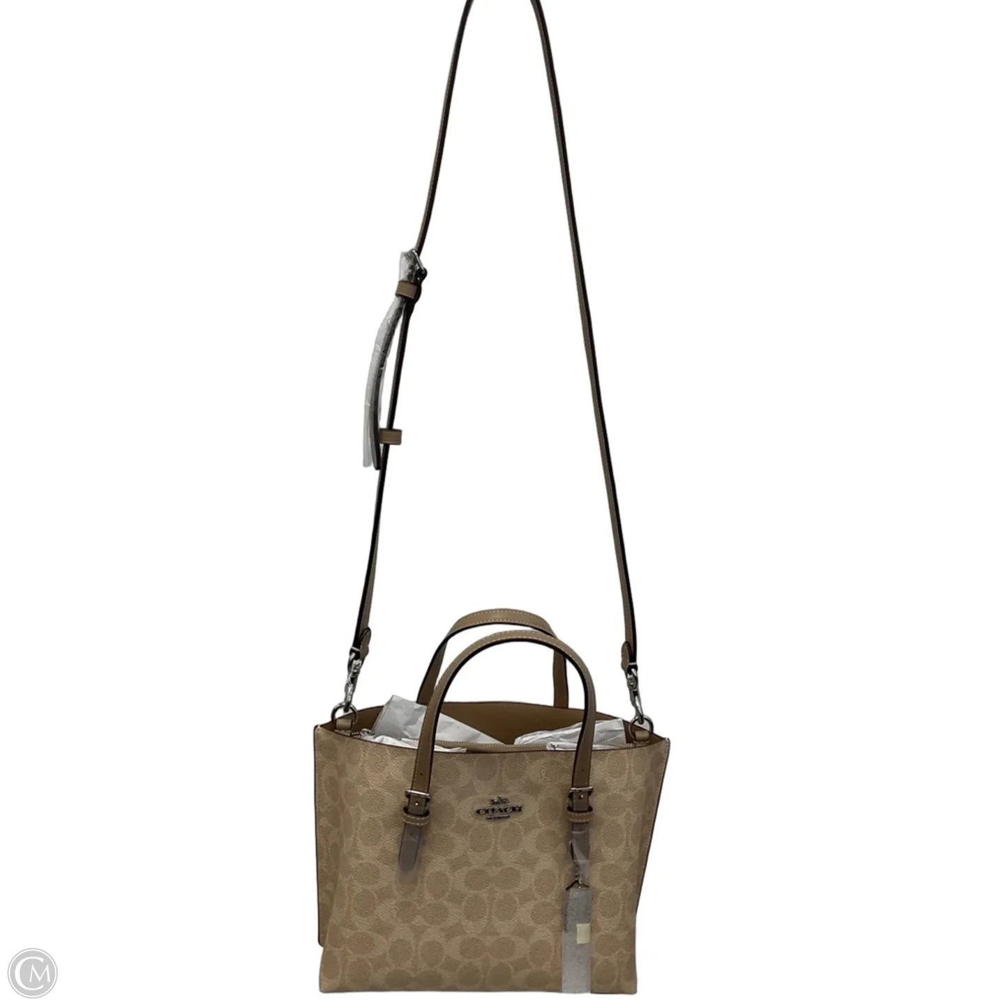 Handbag Designer By Coach, Size: Small