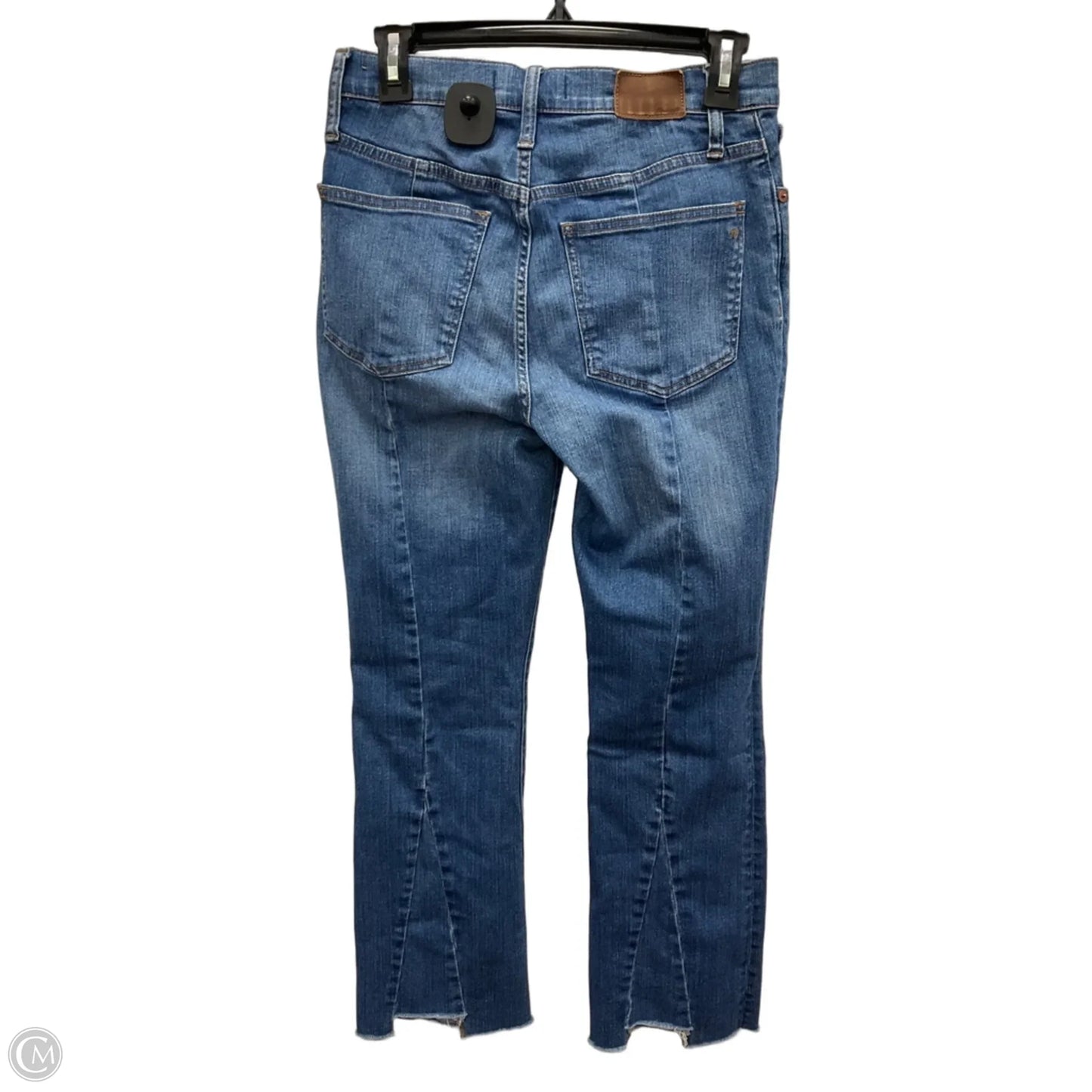 Jeans Straight By Madewell In Blue Denim, Size: 4