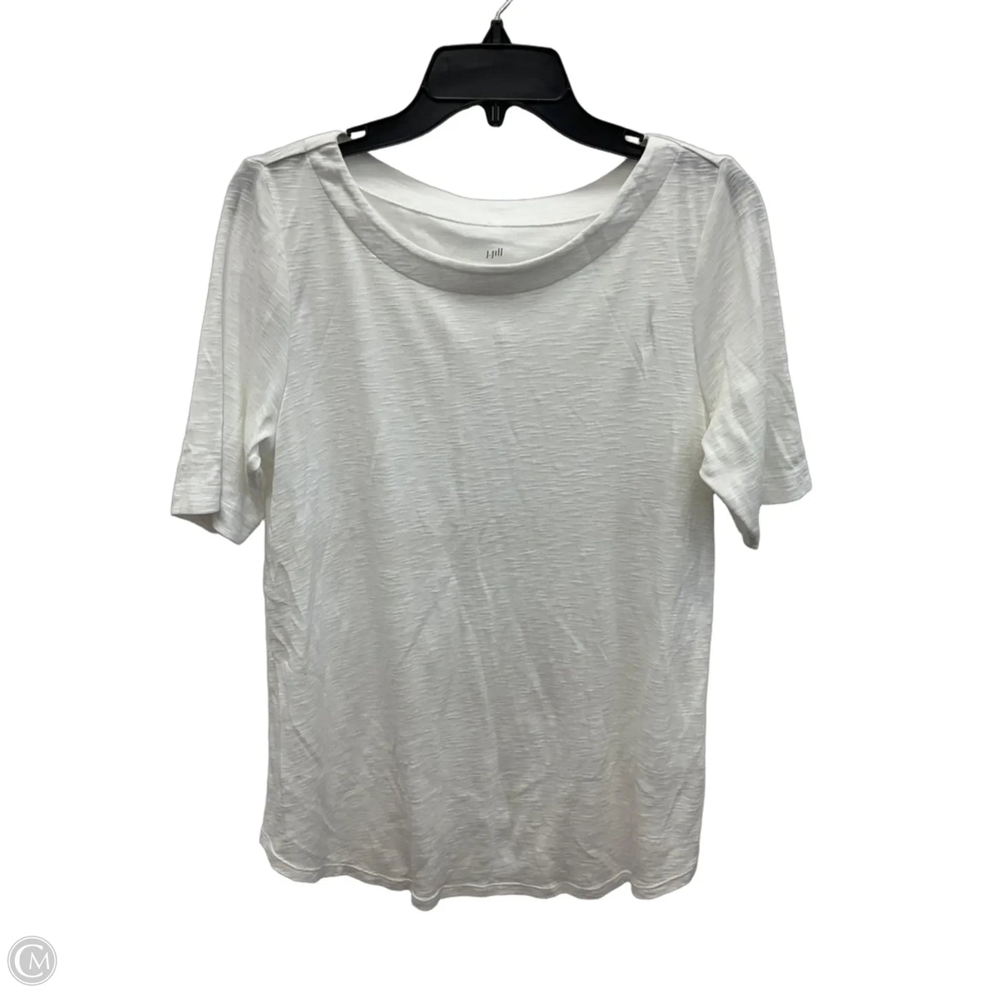Top Short Sleeve By J. Jill In White, Size: S