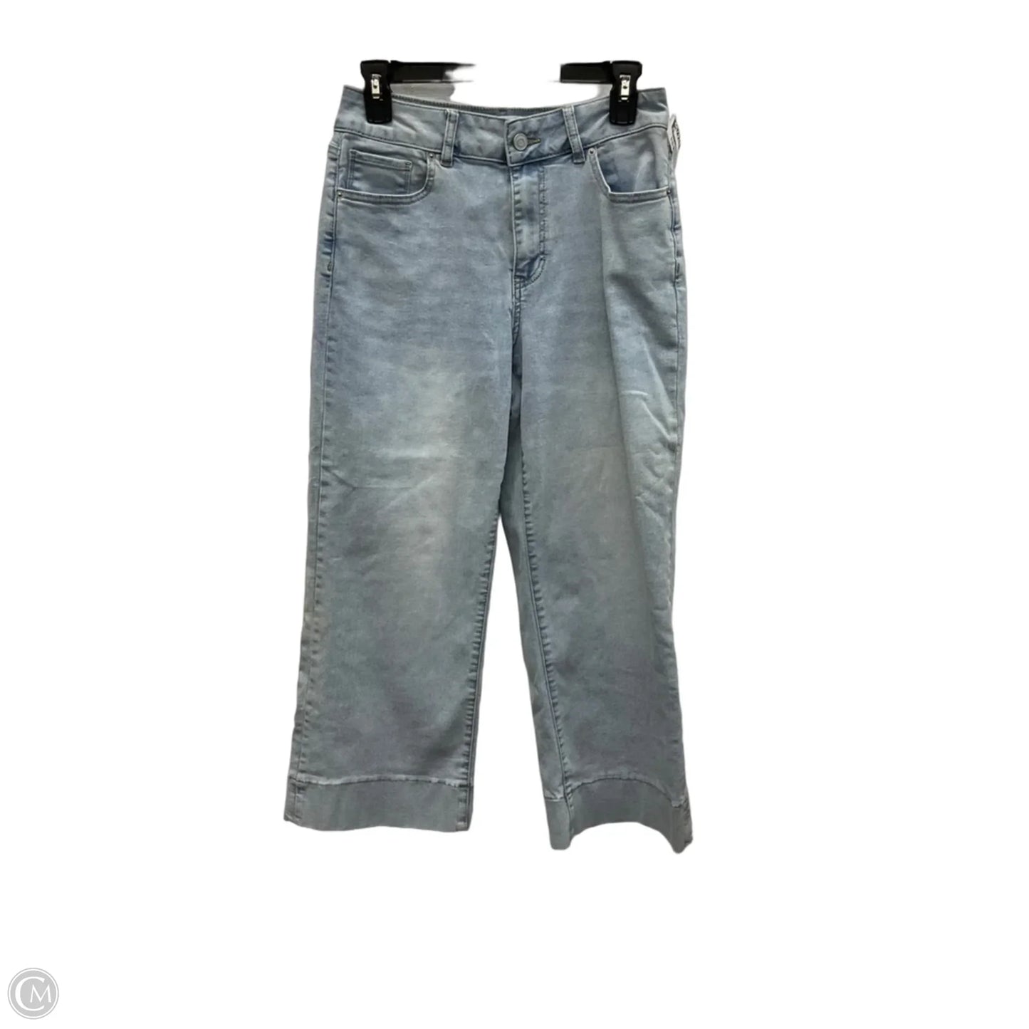Jeans Cropped By Clothes Mentor In Blue Denim, Size: 6