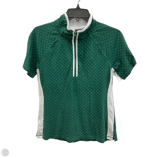 Athletic Top Short Sleeve By Talbots In Green, Size: S