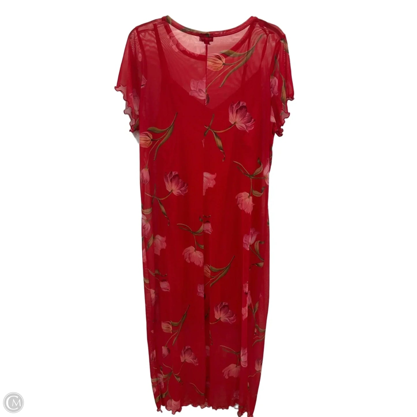 Dress Casual Midi By Torrid In Red, Size: 1x