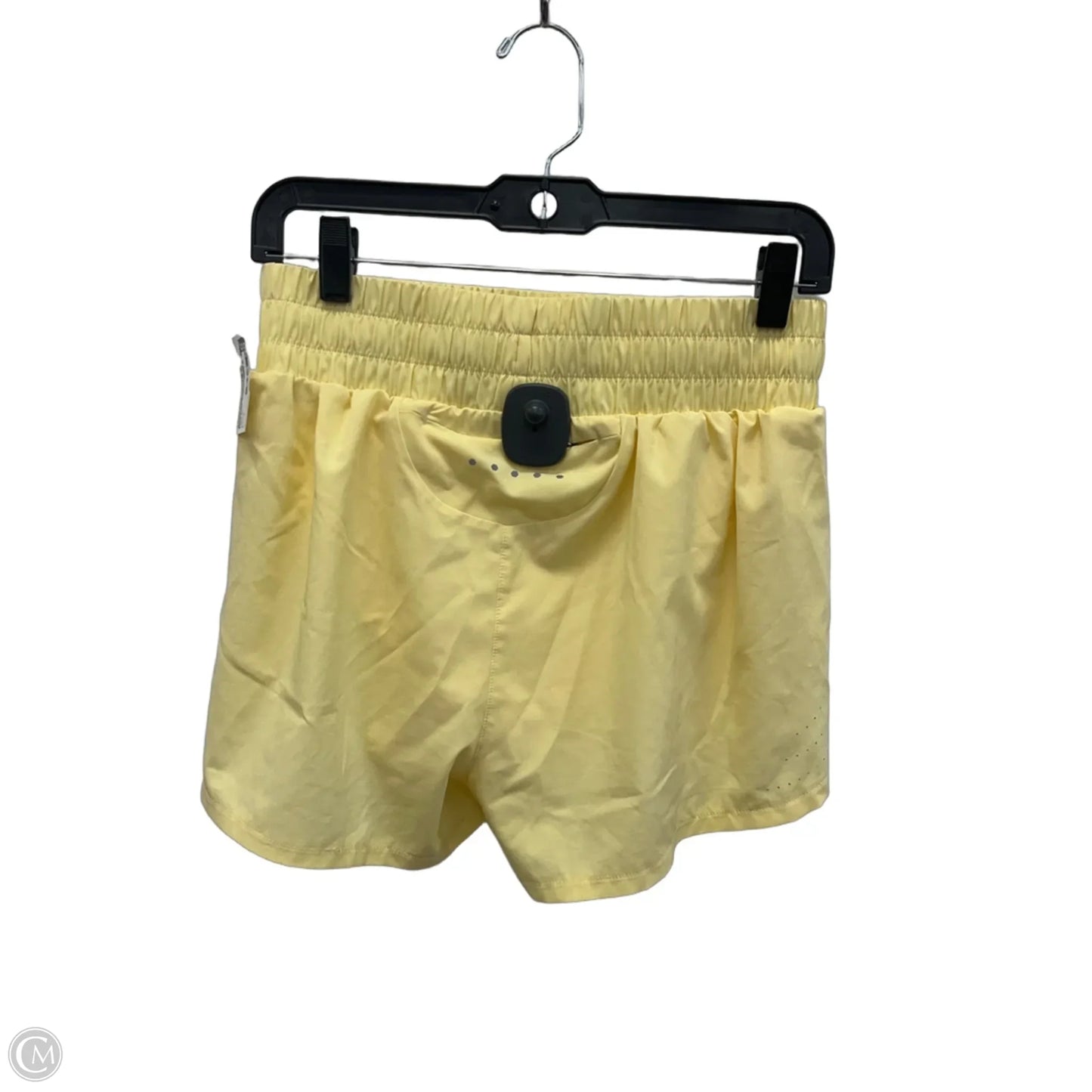 Athletic Shorts By Asics In Yellow, Size: S