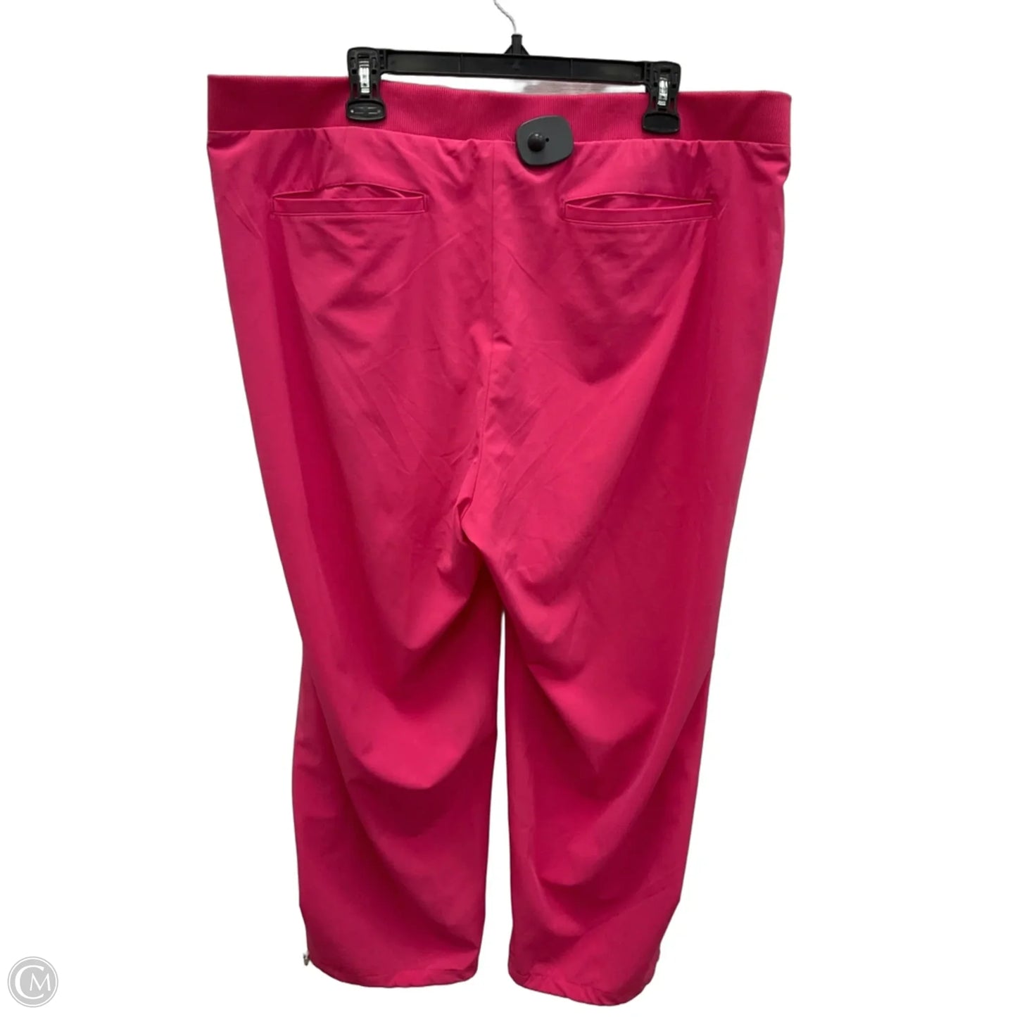 Athletic Capris By Chicos In Pink, Size: Xl