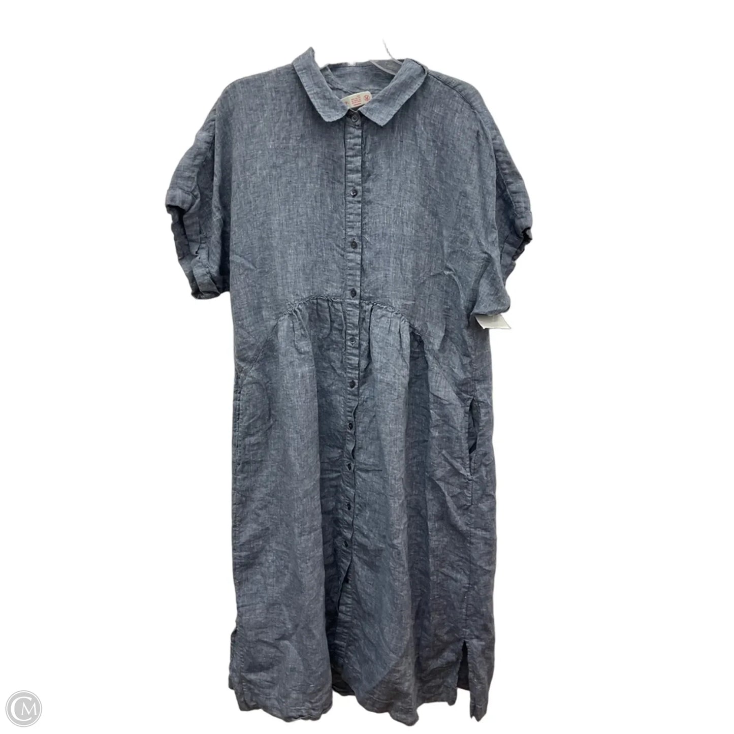 Dress Casual Maxi By Haven In Blue Denim, Size: Xl