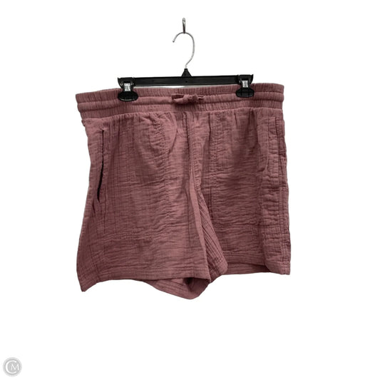 Athletic Shorts By Columbia In Pink, Size: Xl
