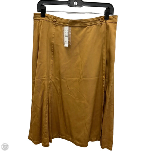 Skirt Midi By J. Crew In Tan, Size: 10