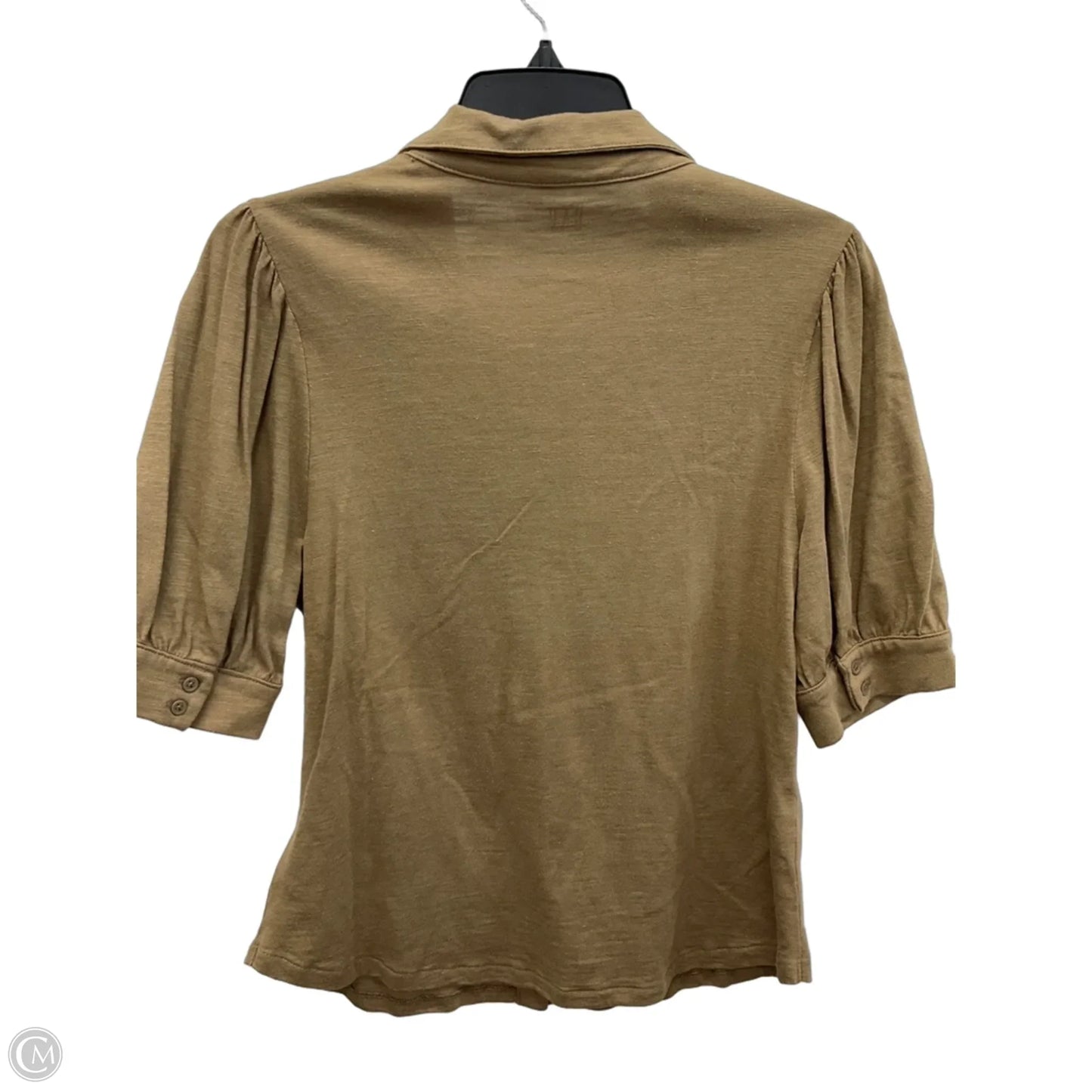 Top Short Sleeve By Gap In Green, Size: M