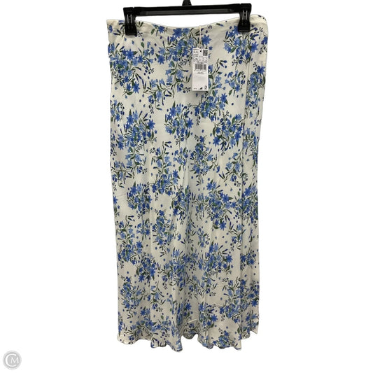 Skirt Maxi By Mng In Floral Print, Size: L