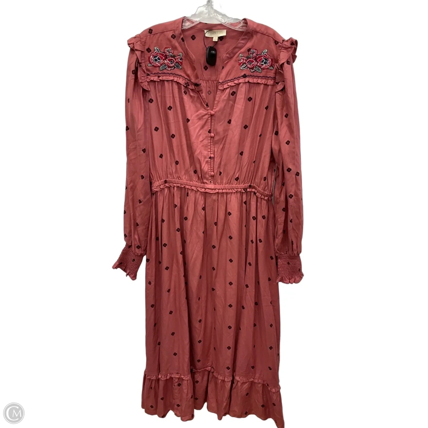 Dress Casual Maxi By Clothes Mentor In Pink, Size: Xl