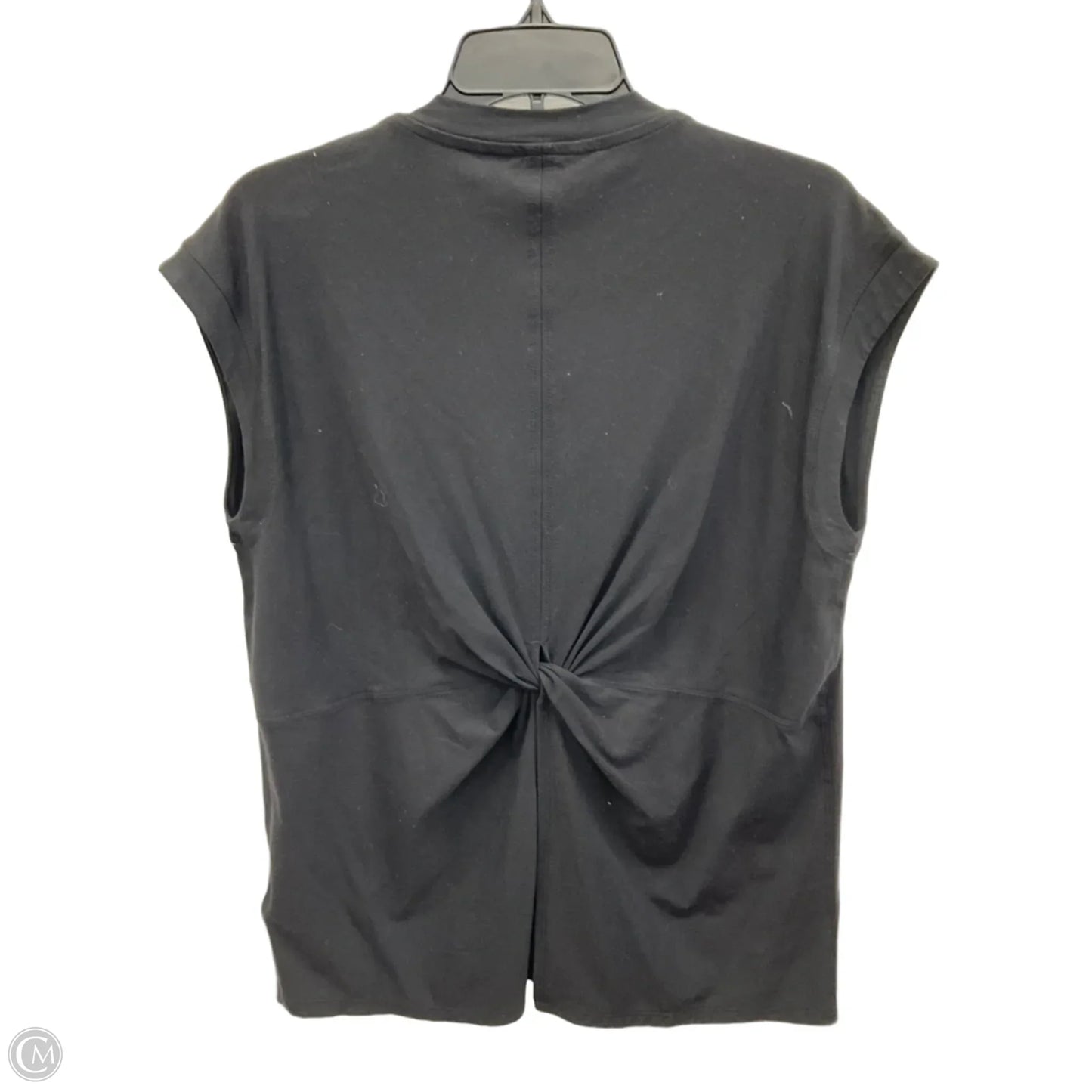 Athletic Top Short Sleeve By Athleta In Black, Size: Sp