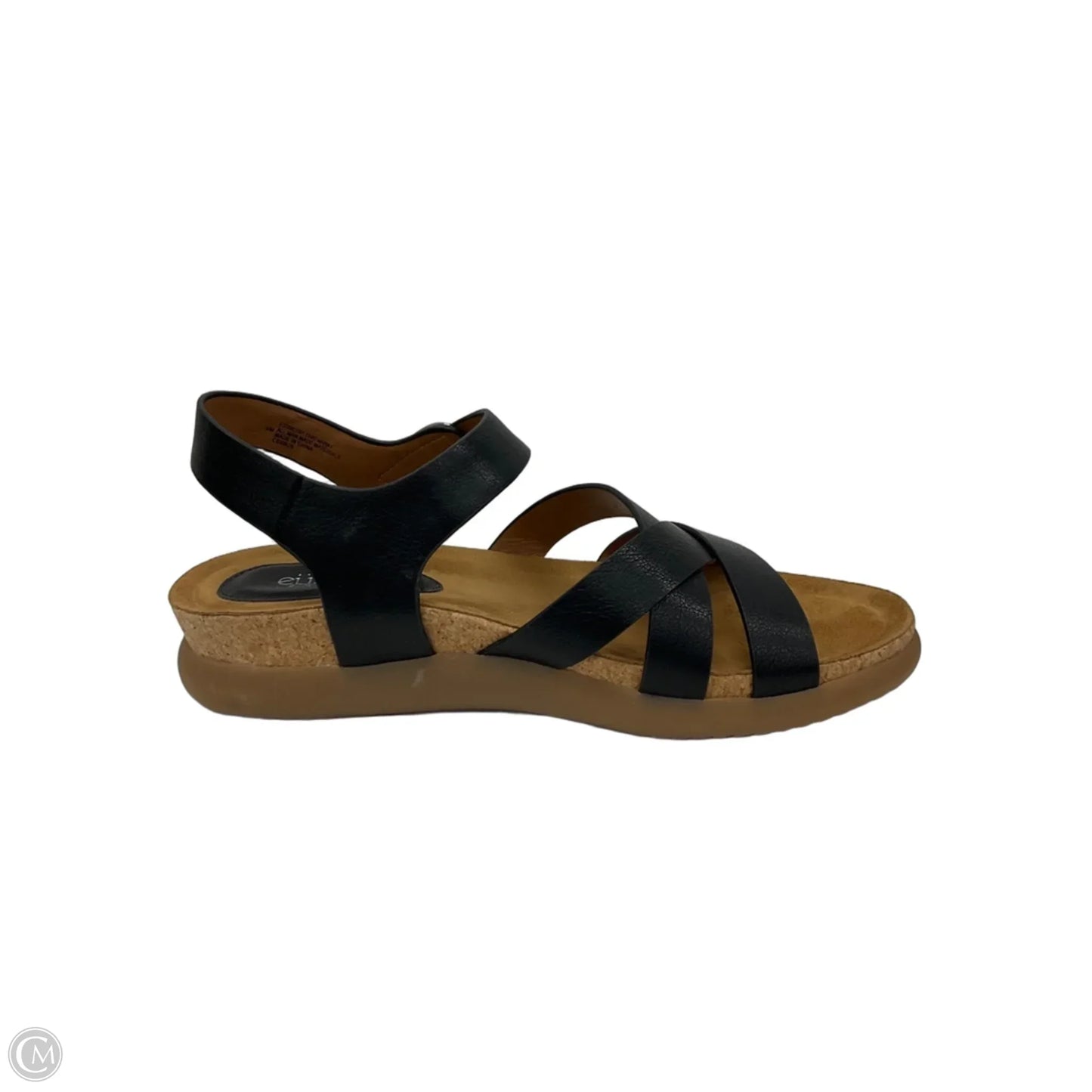 Sandals Flats By Sofft In Black, Size: 9