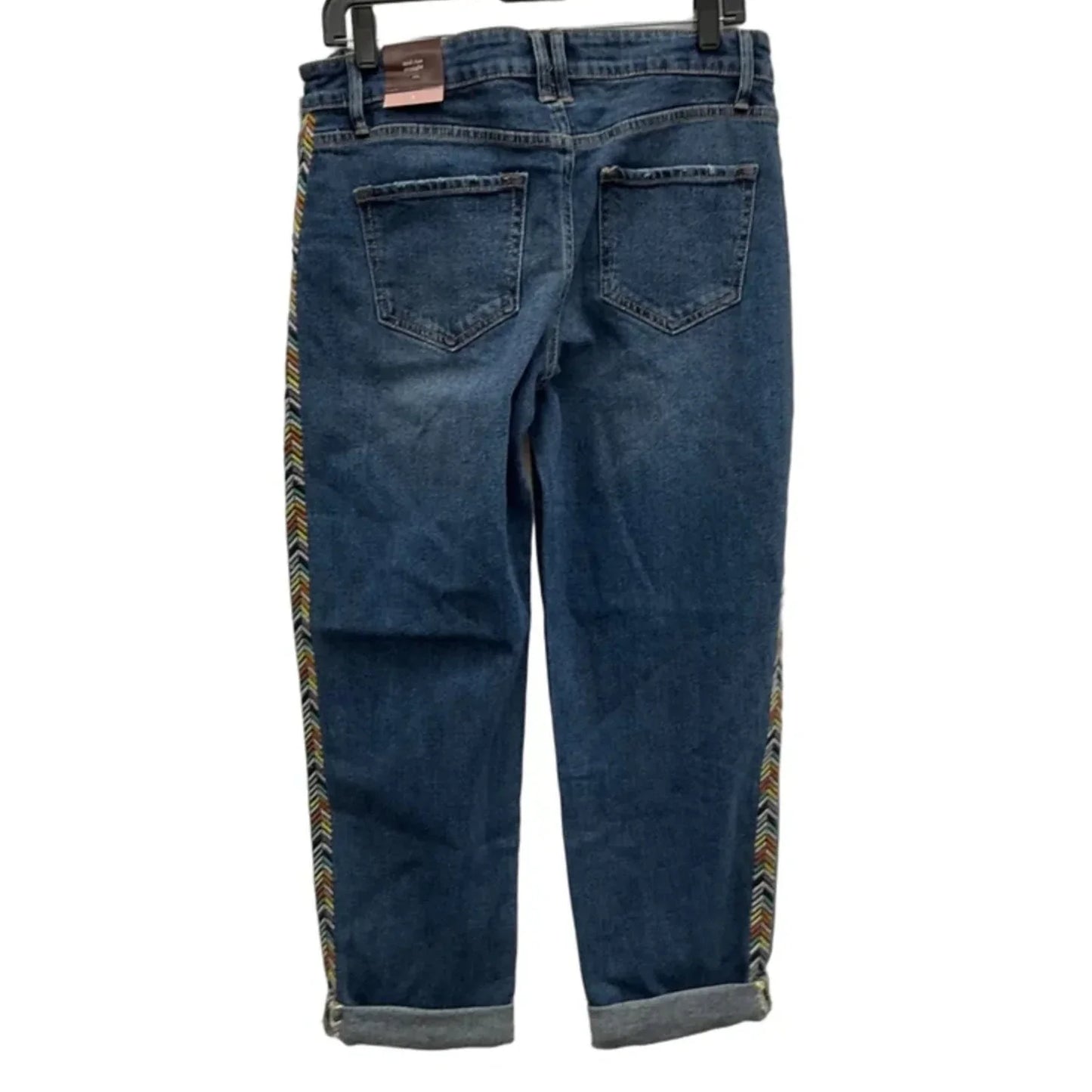 Jeans Straight By Knox Rose In Blue Denim, Size: 8