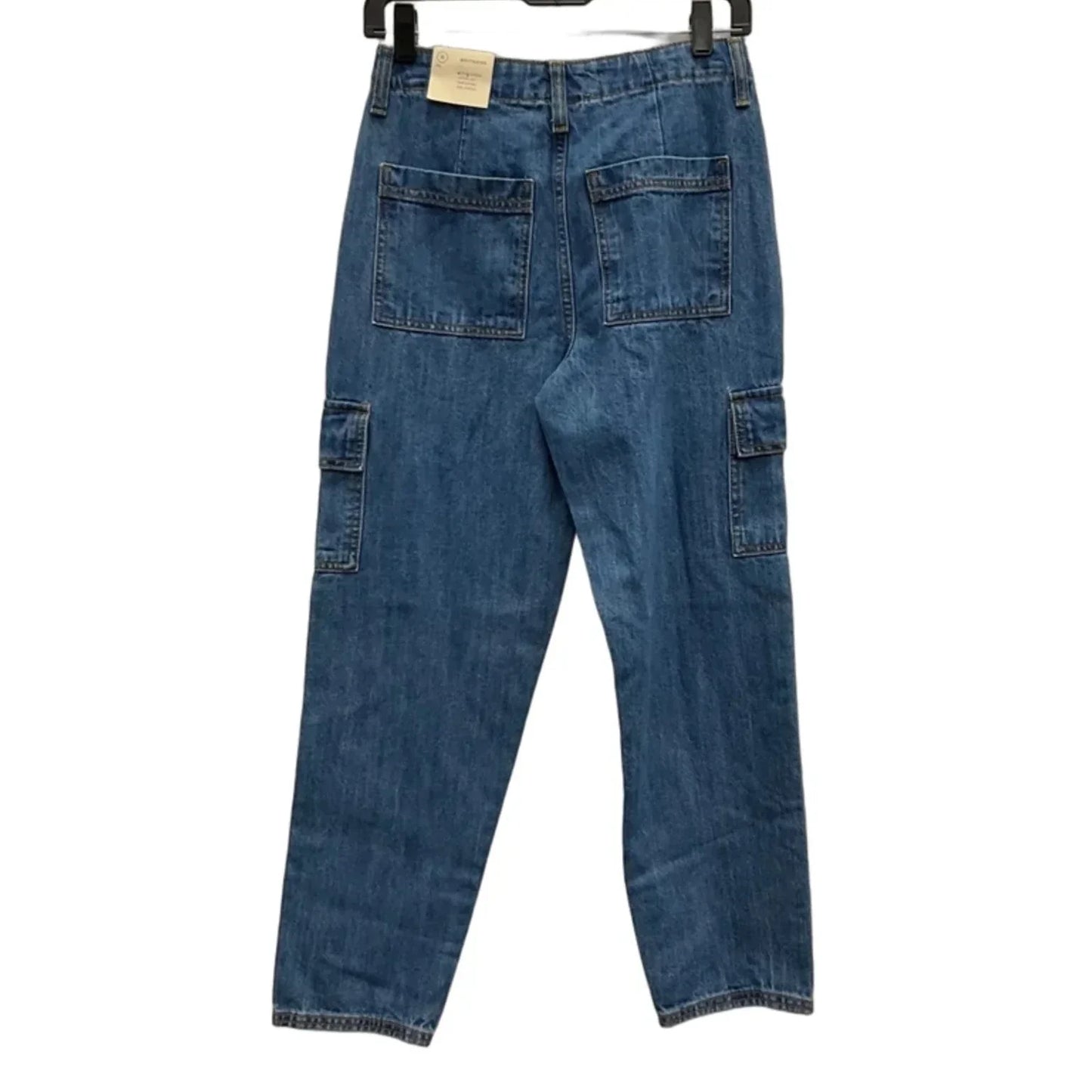 Jeans Straight By Universal Thread In Blue Denim, Size: 0