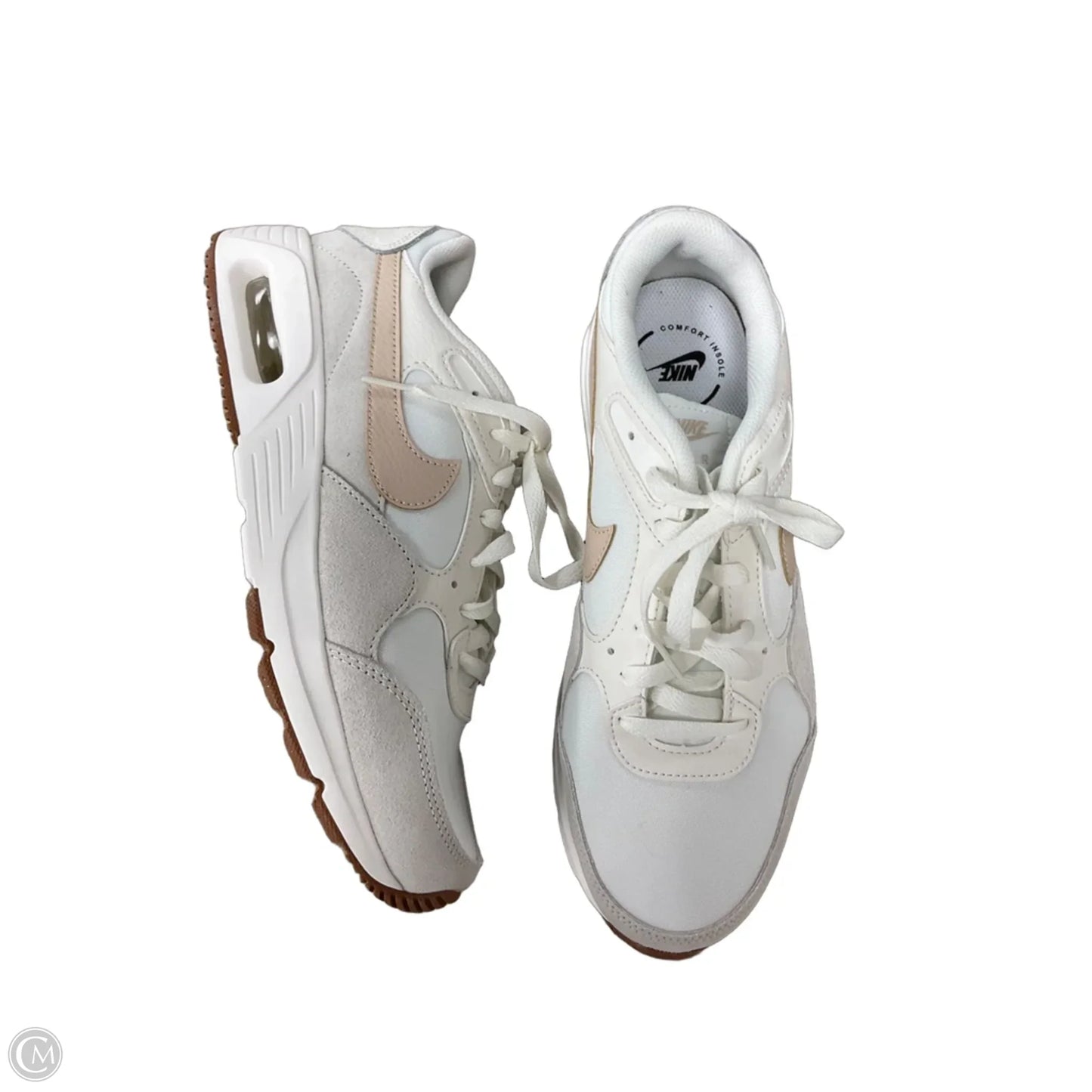 Shoes Athletic By Nike In White, Size: 10