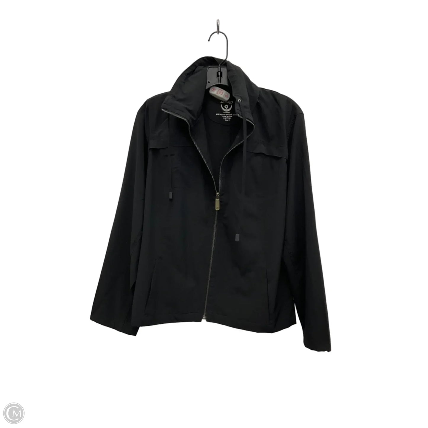 Athletic Jacket By Zenergy By Chicos In Black, Size: S