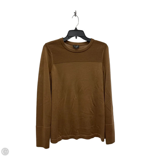 Top Long Sleeve By J. Jill In Brown, Size: M