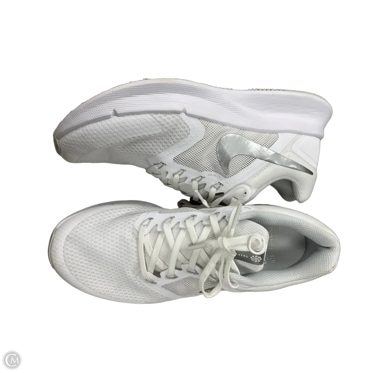 Shoes Athletic By Nike In White, Size: 8.5