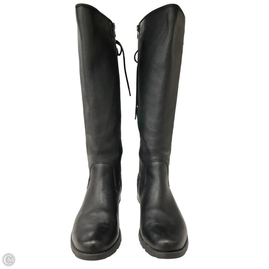 Boots Knee Flats By Sofft In Black, Size: 8.5