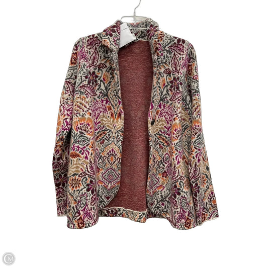 Cardigan By J. Jill In Multi-colored, Size: Xs