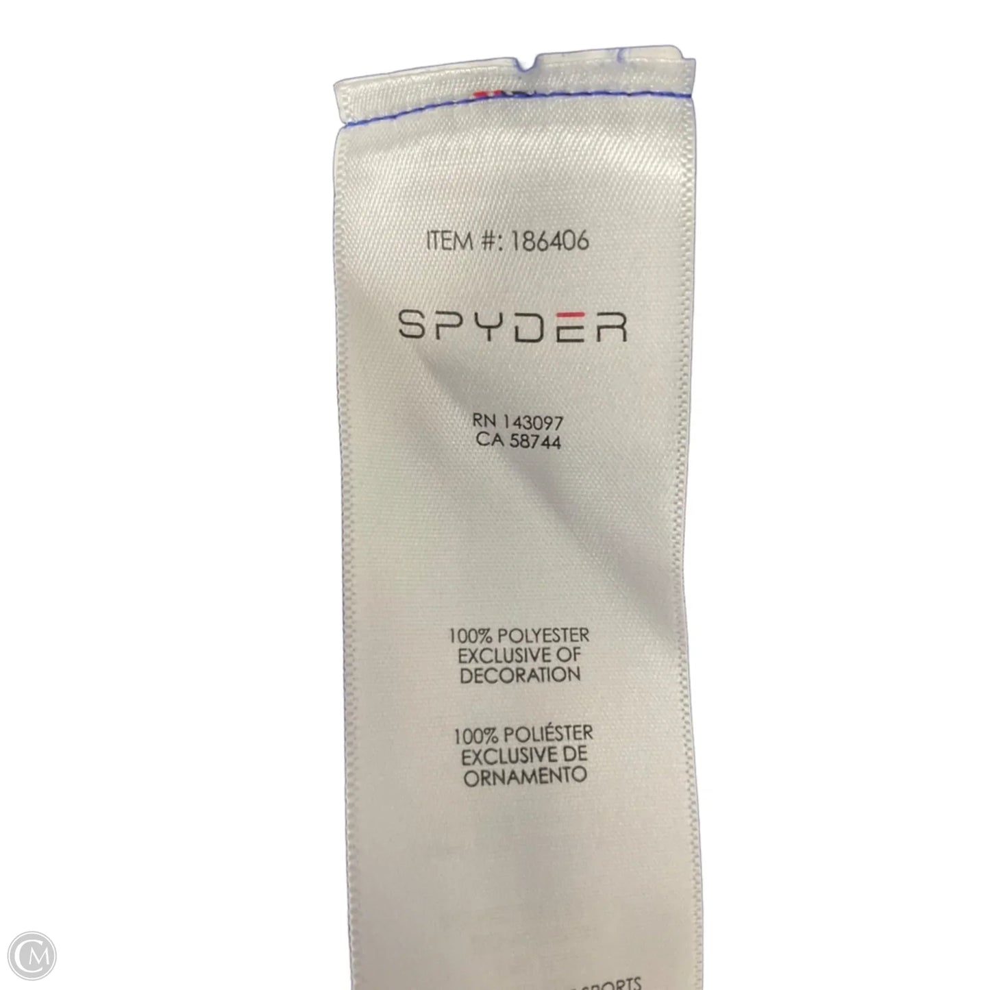 Athletic Jacket By Spyder In Purple, Size: Xl