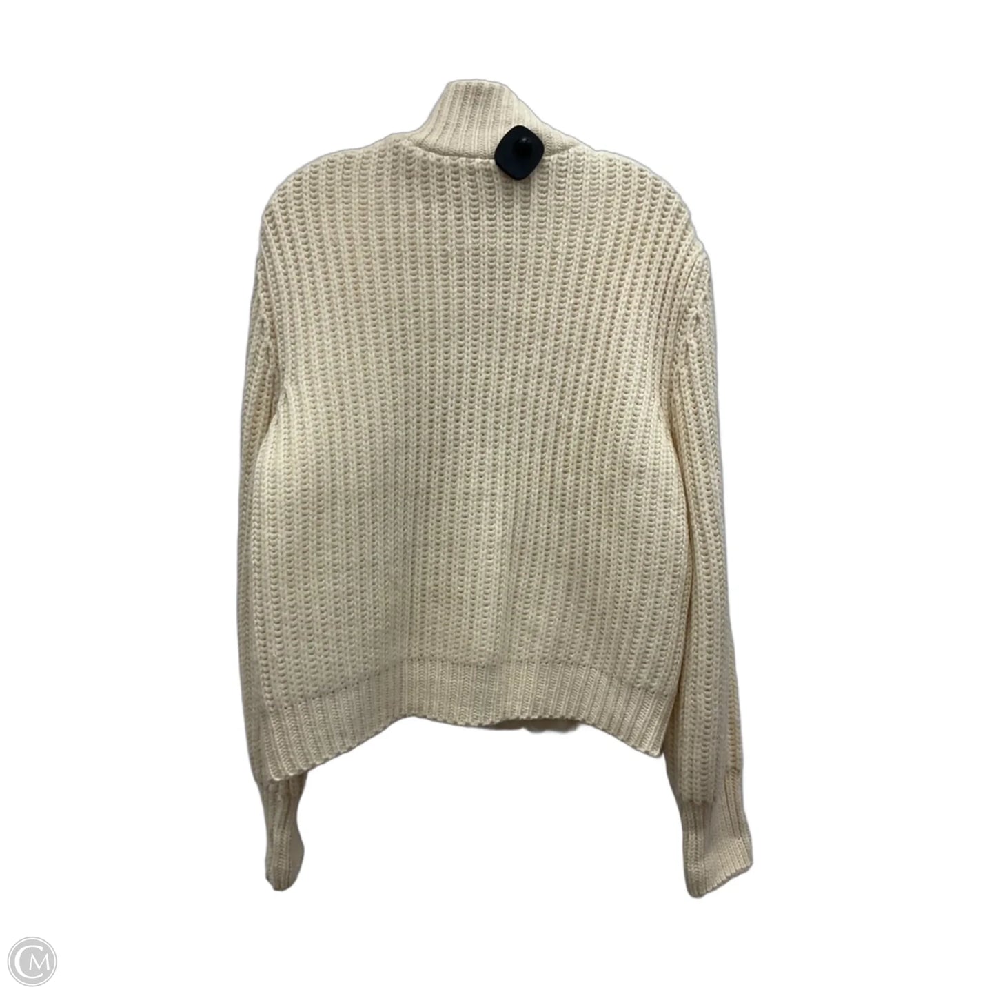 Jacket Puffer & Quilted By Staccato In Cream, Size: M