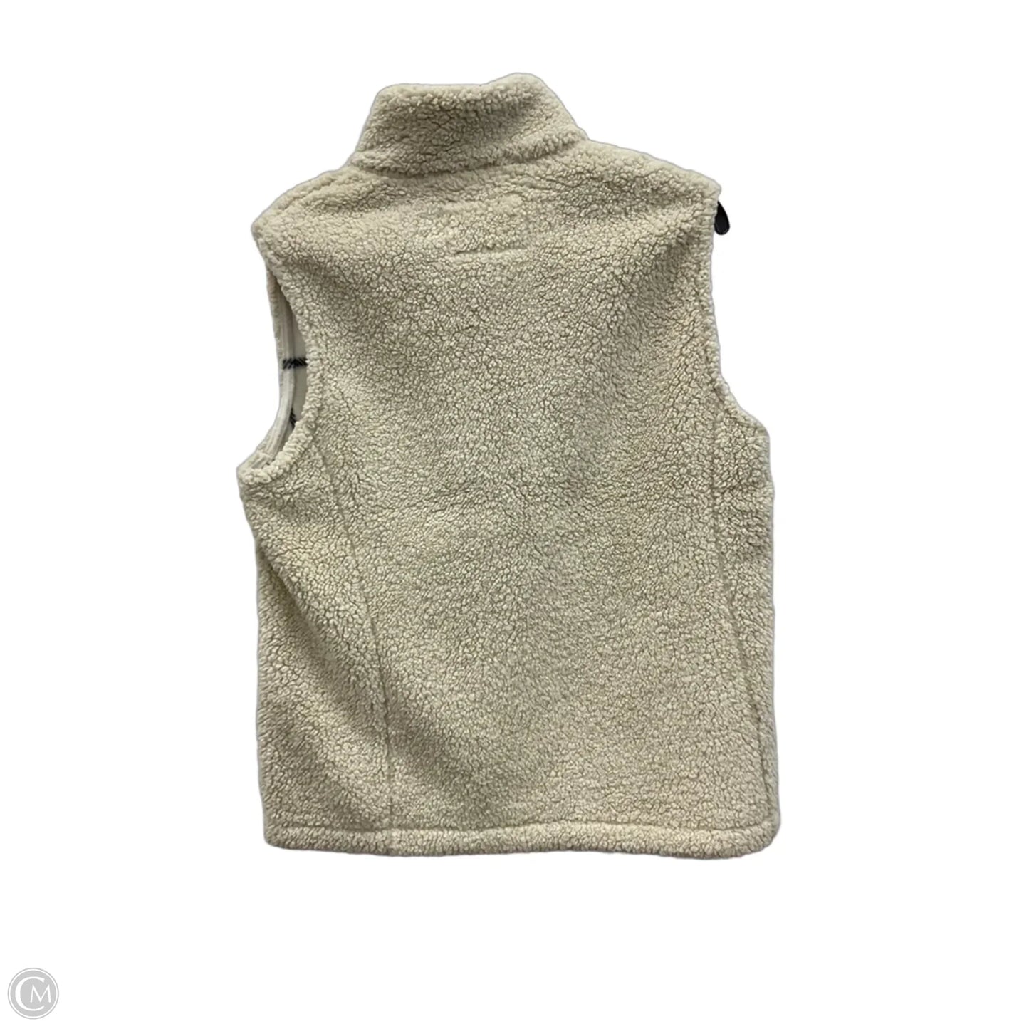 Vest Fleece By Sage In Beige, Size: M