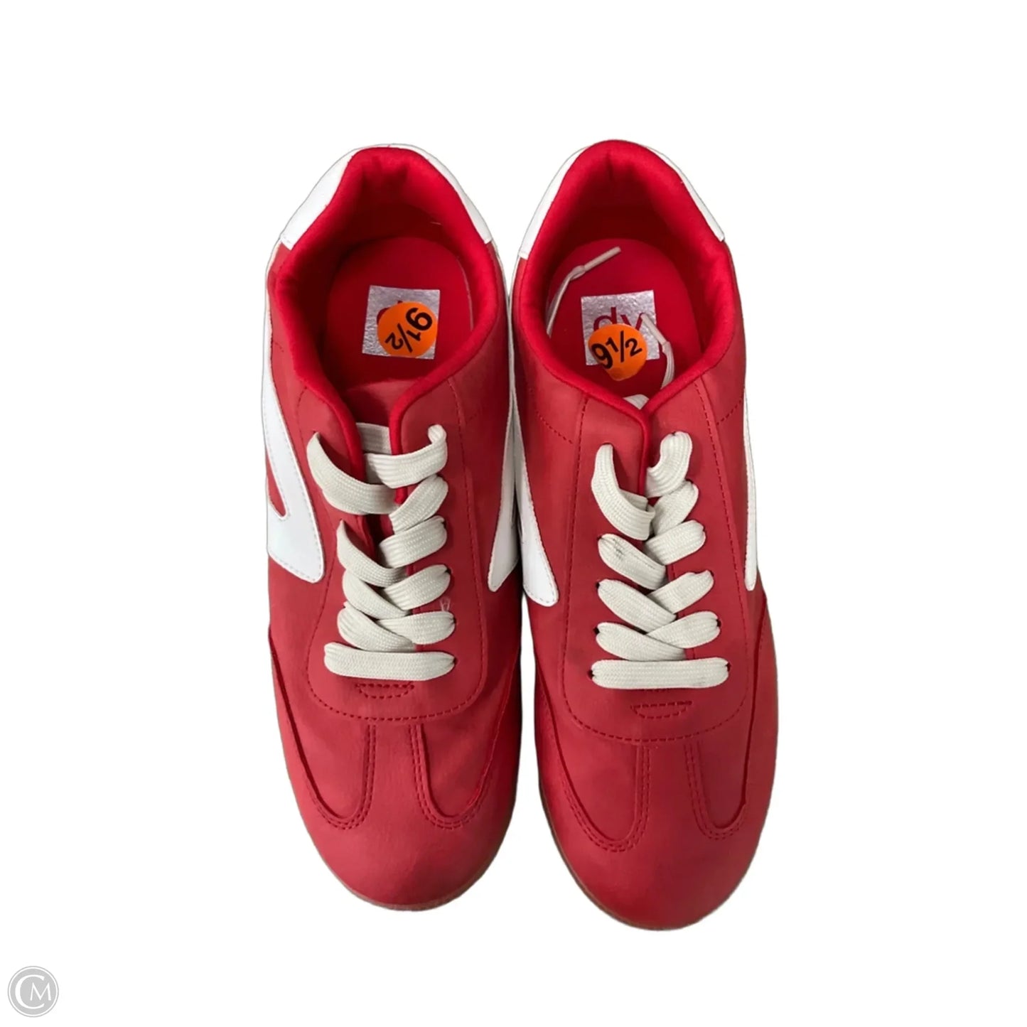 Shoes Sneakers By Dolce Vita In Red & White, Size: 9.5